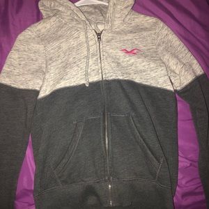 Hollister zip up jacket